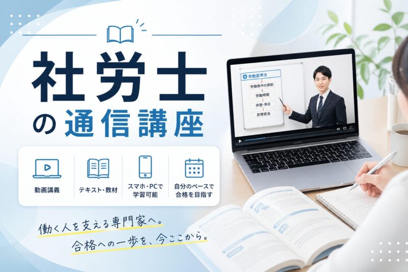 社労士の通信講座