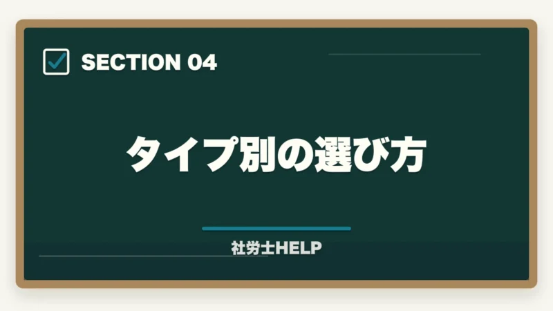 タイプ別の選び方|フォーサイト社労士のバリューセットのおすすめは?【受講者が解説】の図解