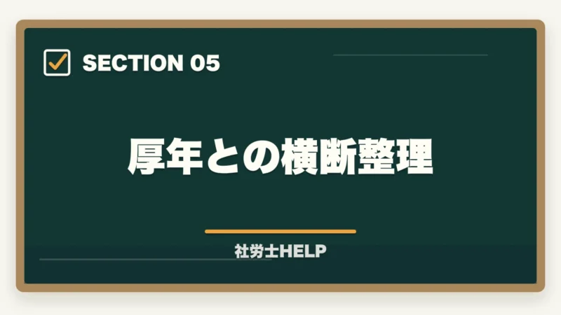 厚年との横断整理｜社労士試験「国民年金法」の勉強法｜頻出テーマ・難しい理由・効率的な攻略法の図解