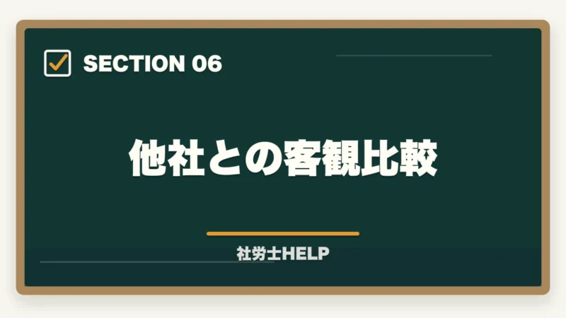 他社との客観比較|クレアール社労士講座の評判が悪い?ネガティブな口コミを検証して真実を解説の図解